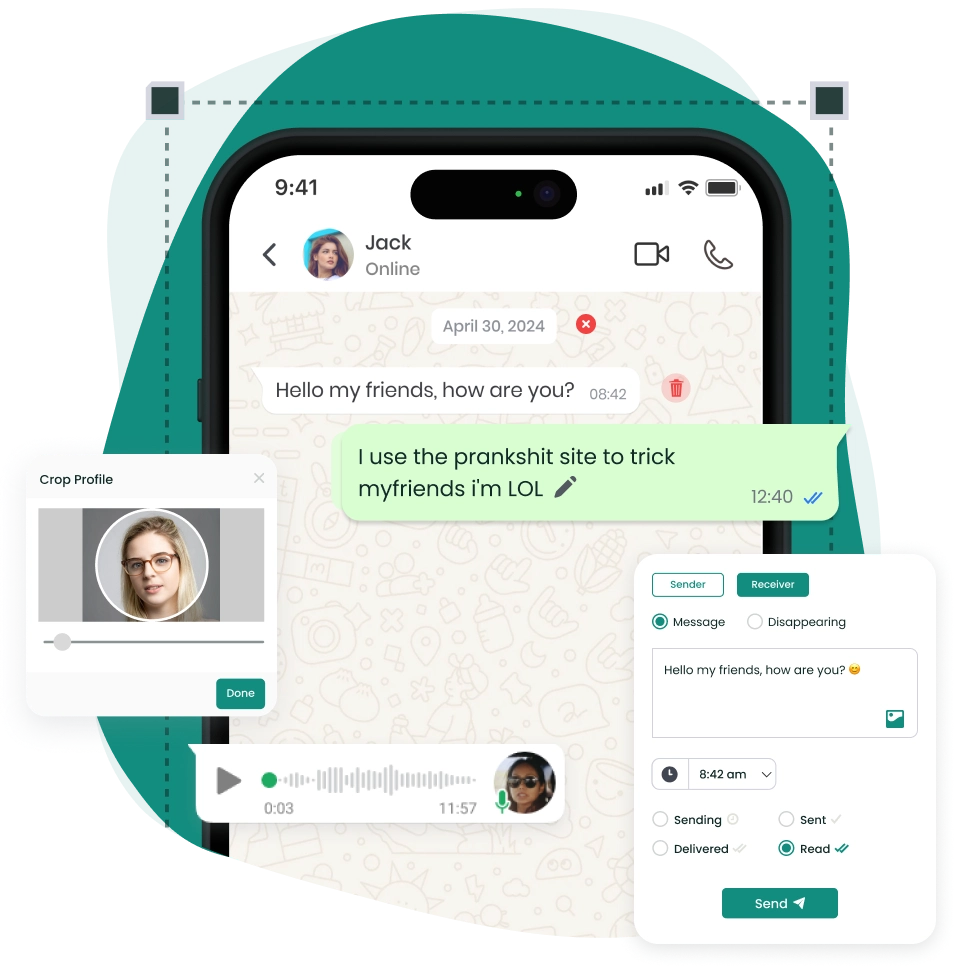 Fake WhatsApp Chat Generator